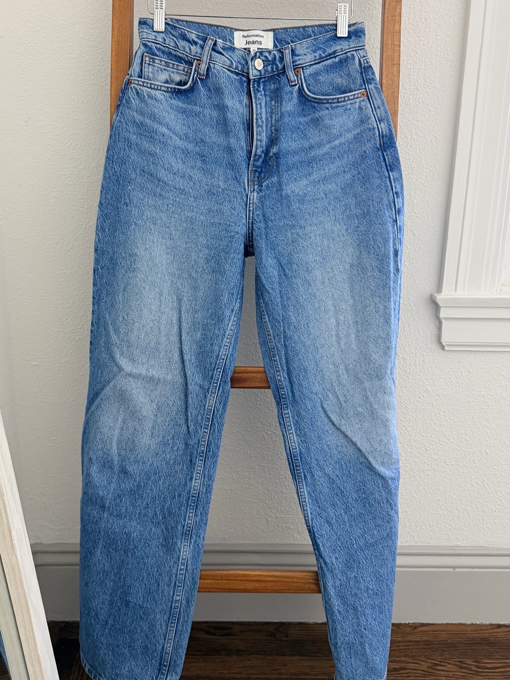 Reformation Cary High Rise Slouchy Wide Leg Jeans - Picture 2 of 5